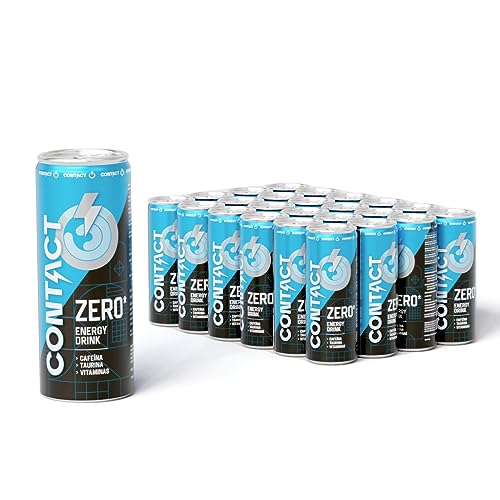 Contact Zero Bebida Energética - Pack 24 latas 25cl